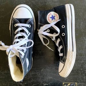Converse | Black High-Top Like New Size 1.5